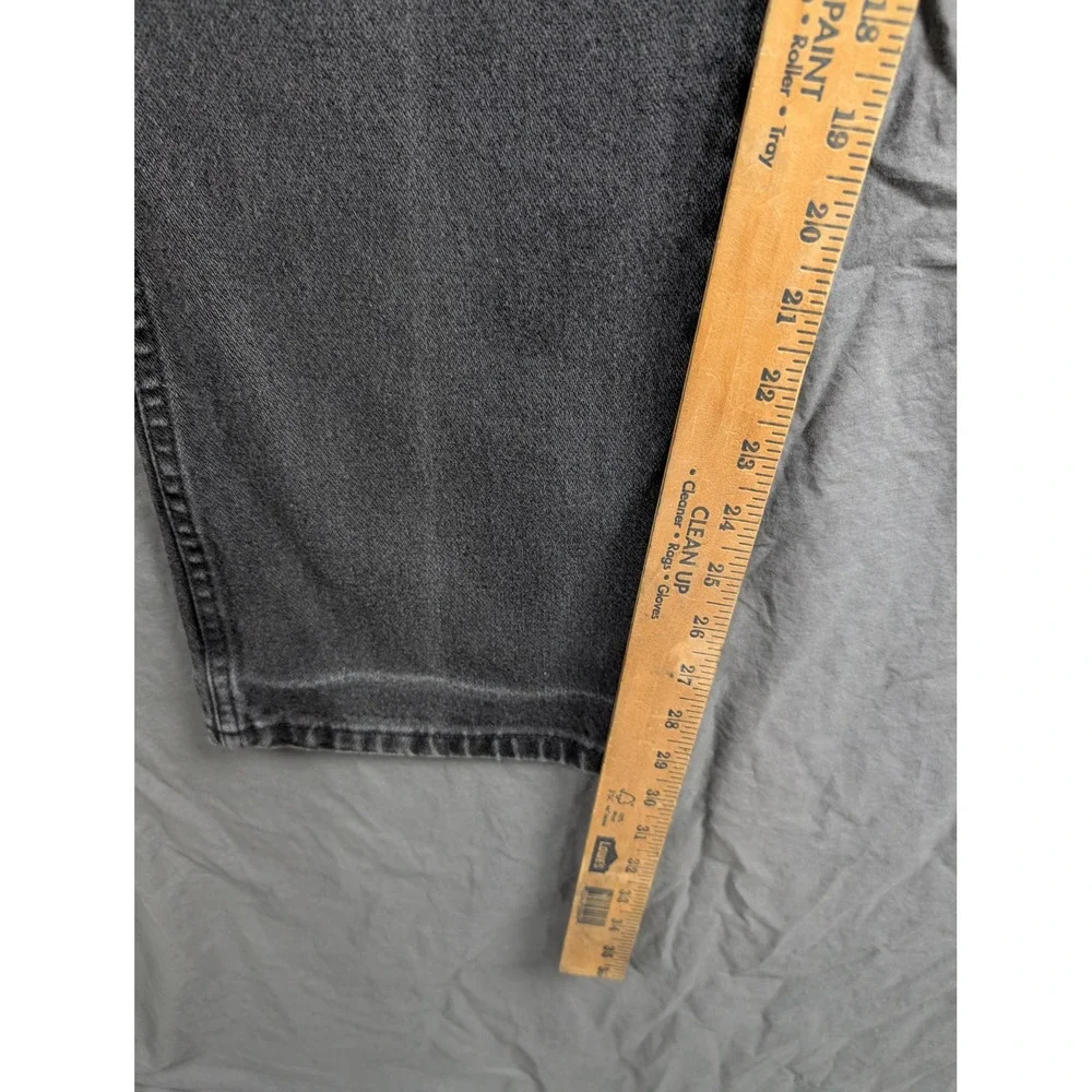 Wrangler 936WBK Slim Fit Cowboy‎ Cut Jeans Mens 38x32 Black Denim